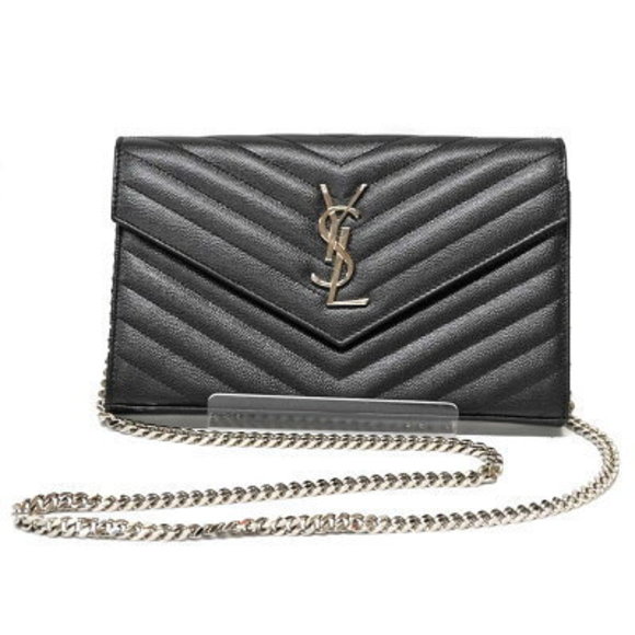 Saint Laurent Yves Chain Wallet - Picture 1 of 14